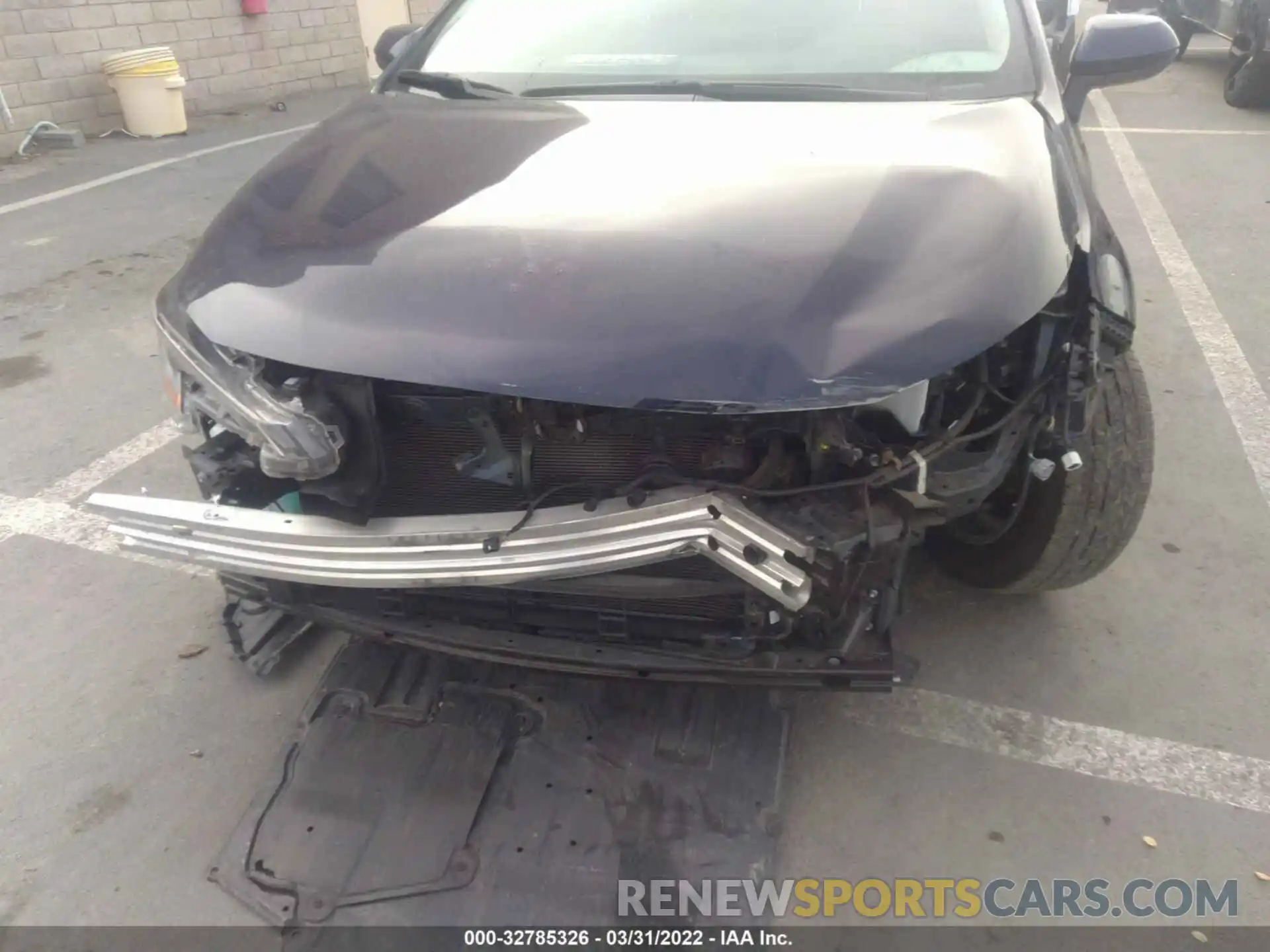 6 Photograph of a damaged car JTDEAMDE7MJ012727 TOYOTA COROLLA 2021