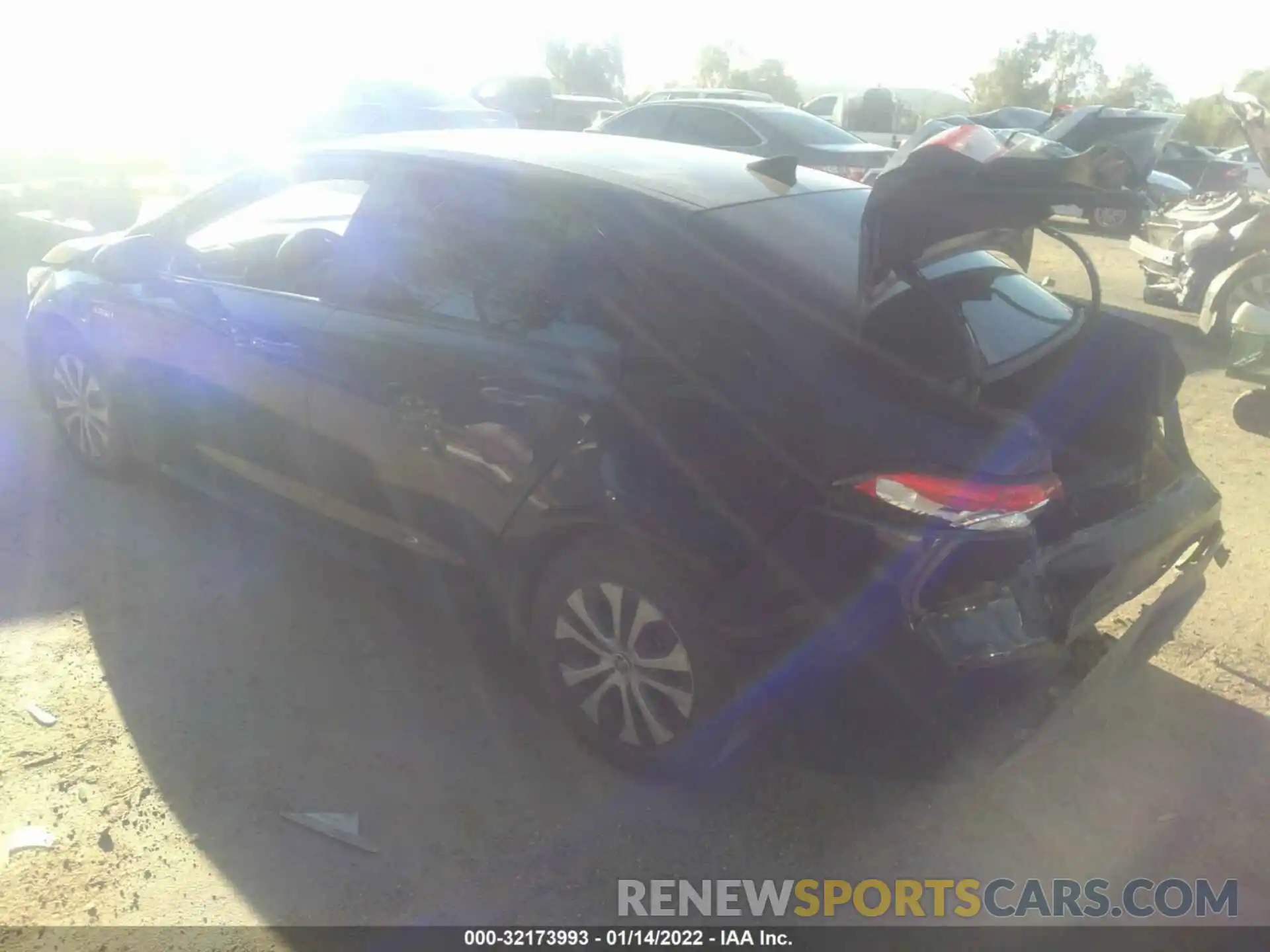 3 Photograph of a damaged car JTDEAMDE7MJ013117 TOYOTA COROLLA 2021