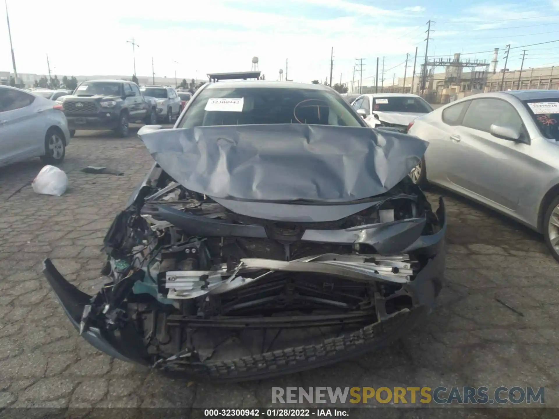 6 Photograph of a damaged car JTDEAMDE7MJ014896 TOYOTA COROLLA 2021