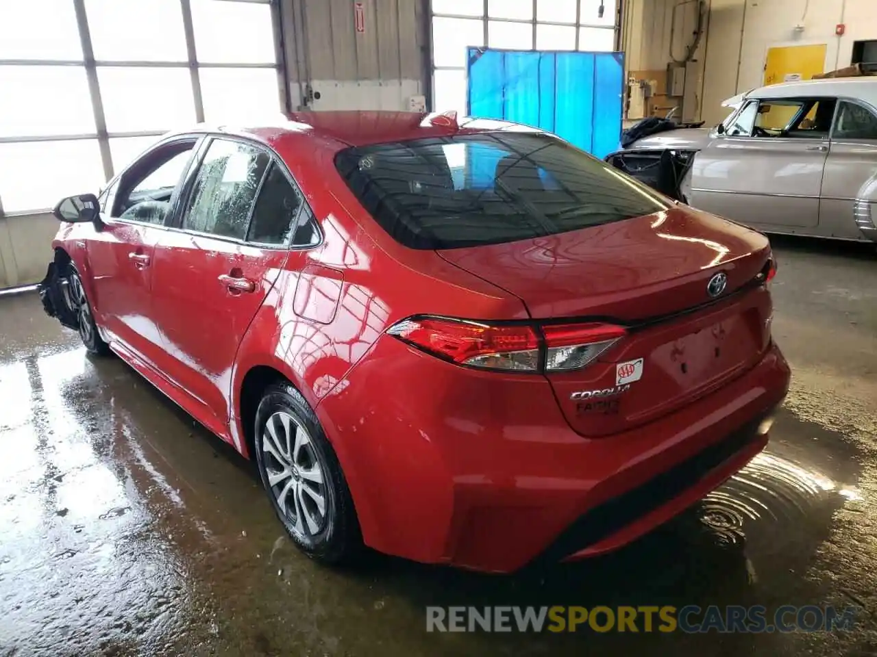 3 Photograph of a damaged car JTDEAMDE7MJ014932 TOYOTA COROLLA 2021