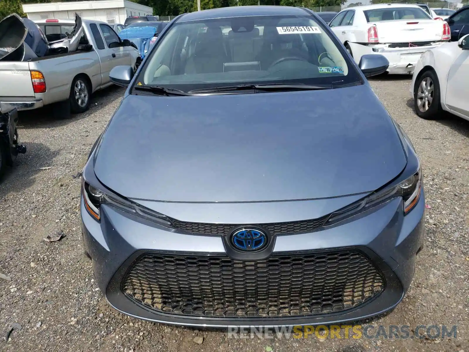 9 Photograph of a damaged car JTDEAMDE7MJ016440 TOYOTA COROLLA 2021