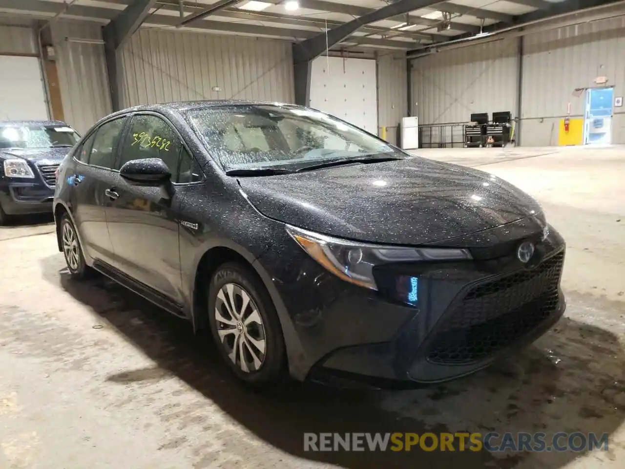 1 Photograph of a damaged car JTDEAMDE7MJ017832 TOYOTA COROLLA 2021