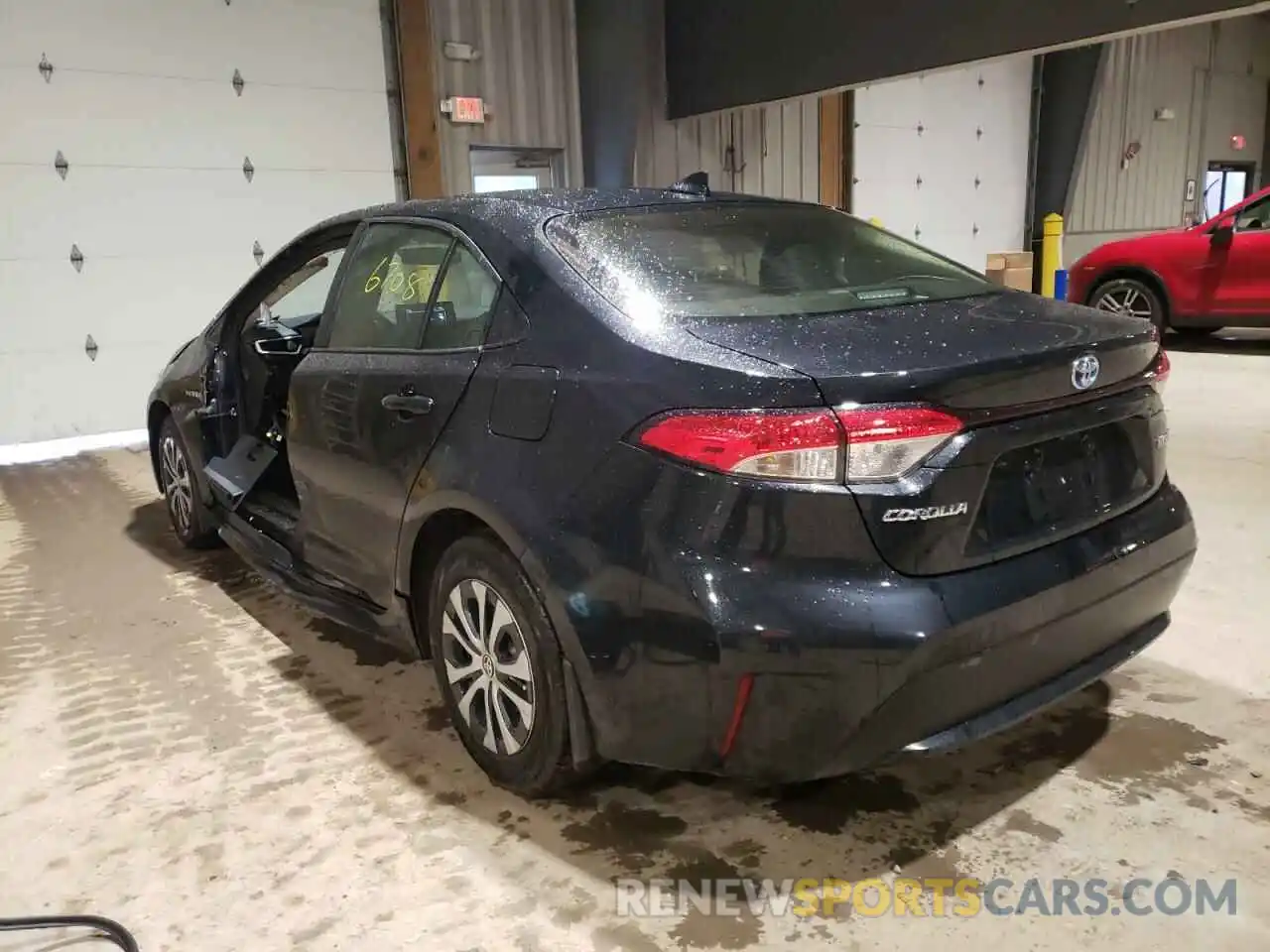 3 Photograph of a damaged car JTDEAMDE7MJ017832 TOYOTA COROLLA 2021