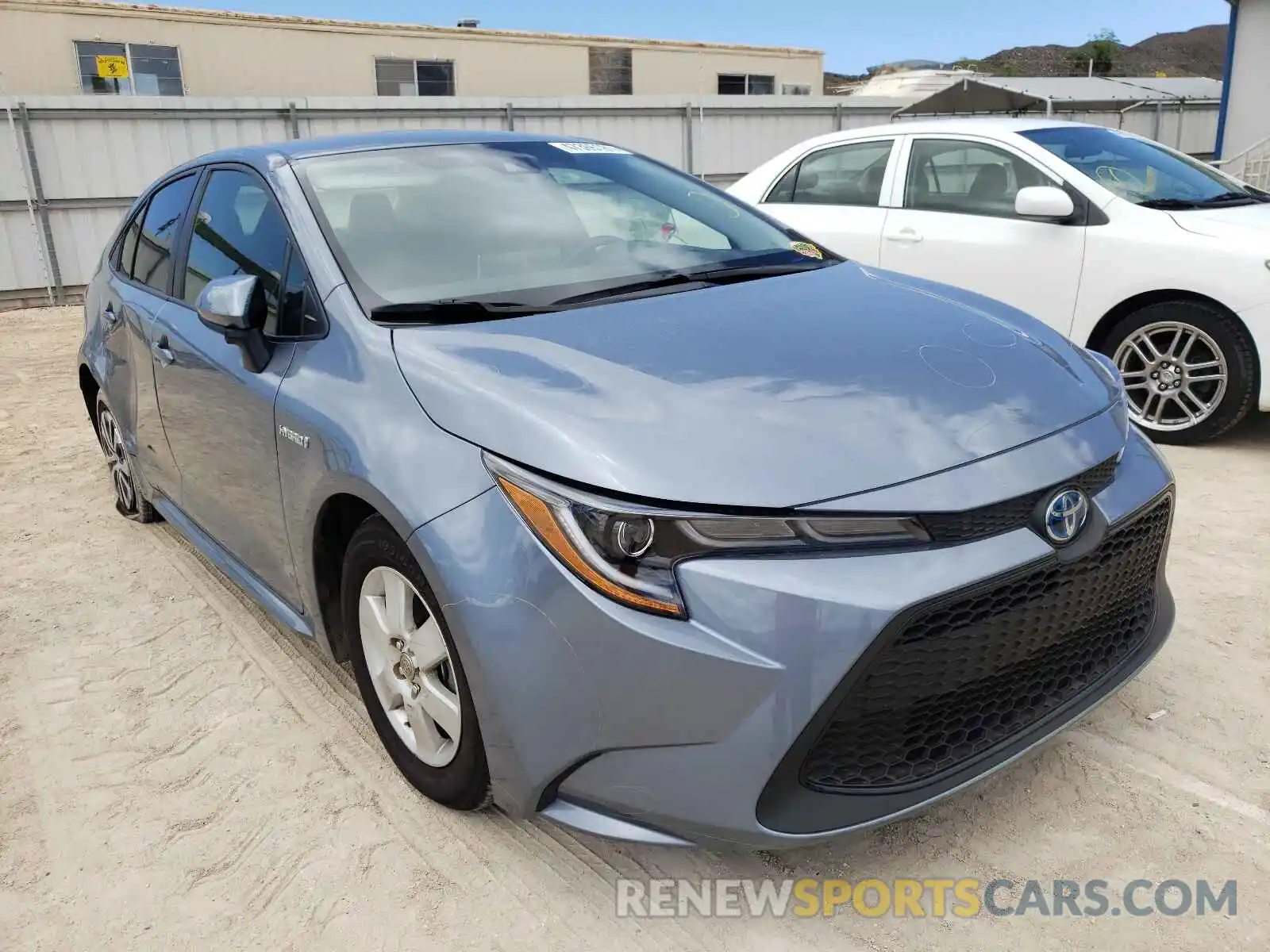 1 Photograph of a damaged car JTDEAMDE7MJ021198 TOYOTA COROLLA 2021