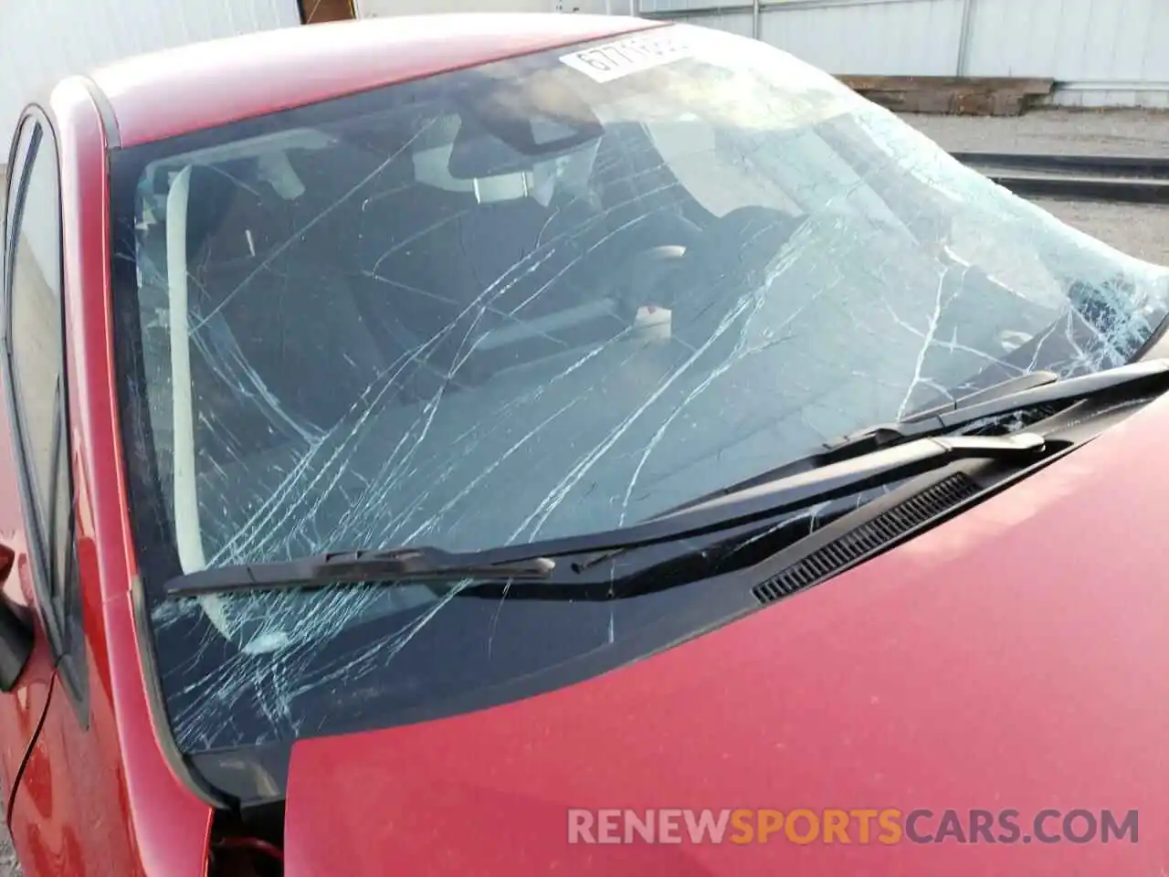 10 Photograph of a damaged car JTDEAMDE7MJ025803 TOYOTA COROLLA 2021