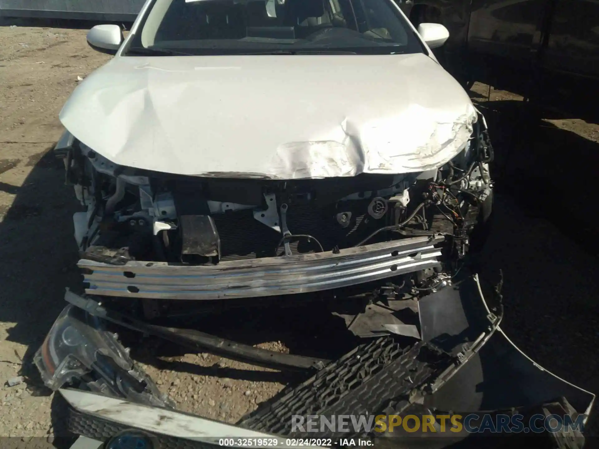 6 Photograph of a damaged car JTDEAMDE7MJ026532 TOYOTA COROLLA 2021