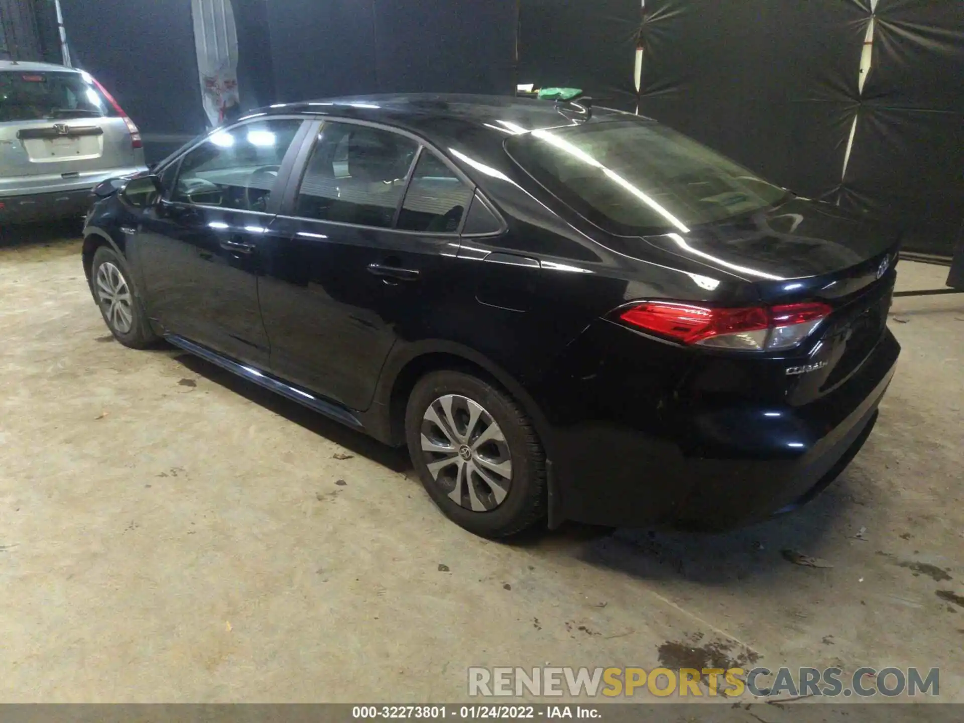 3 Photograph of a damaged car JTDEAMDE7MJ026725 TOYOTA COROLLA 2021