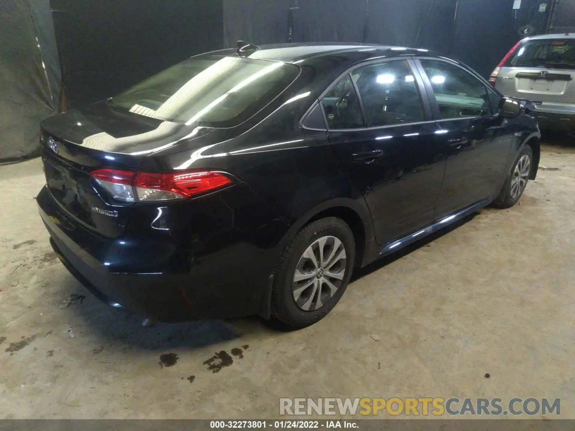 4 Photograph of a damaged car JTDEAMDE7MJ026725 TOYOTA COROLLA 2021