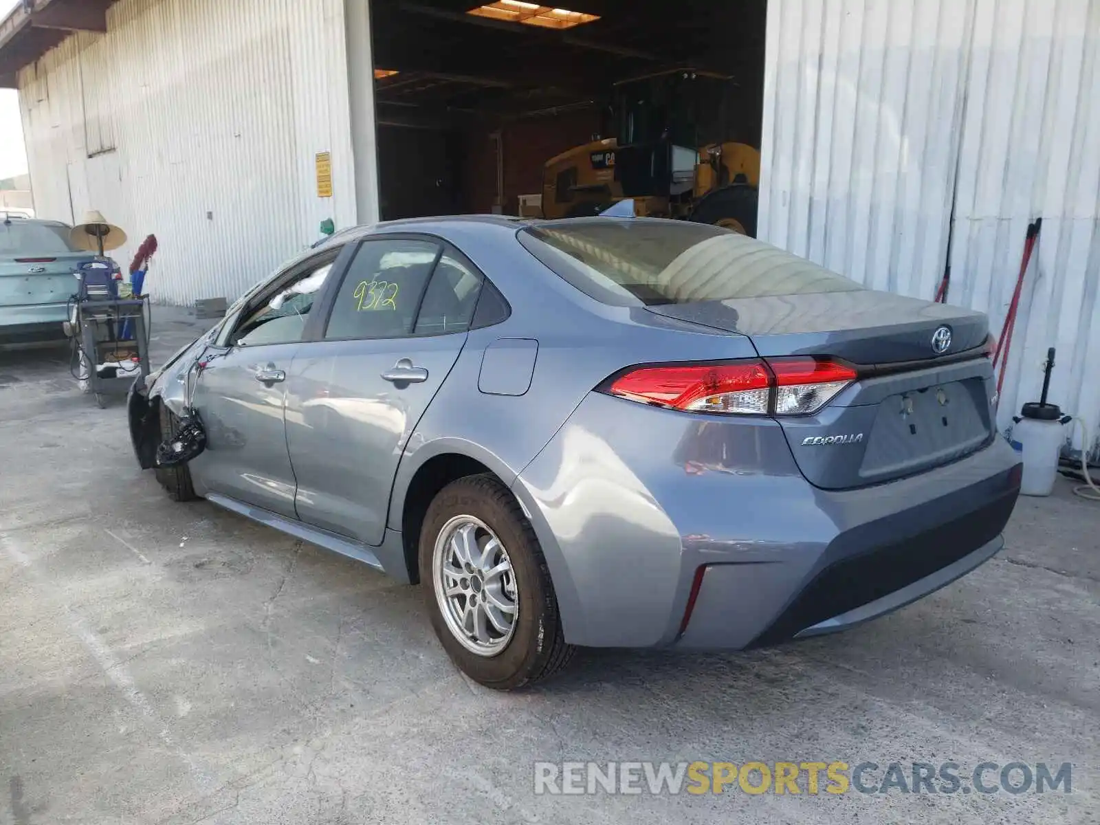 3 Photograph of a damaged car JTDEAMDE7MJ027759 TOYOTA COROLLA 2021