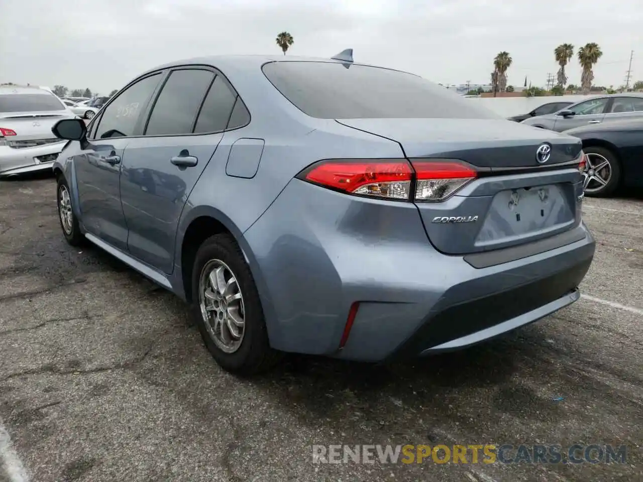 3 Photograph of a damaged car JTDEAMDE7MJ031486 TOYOTA COROLLA 2021