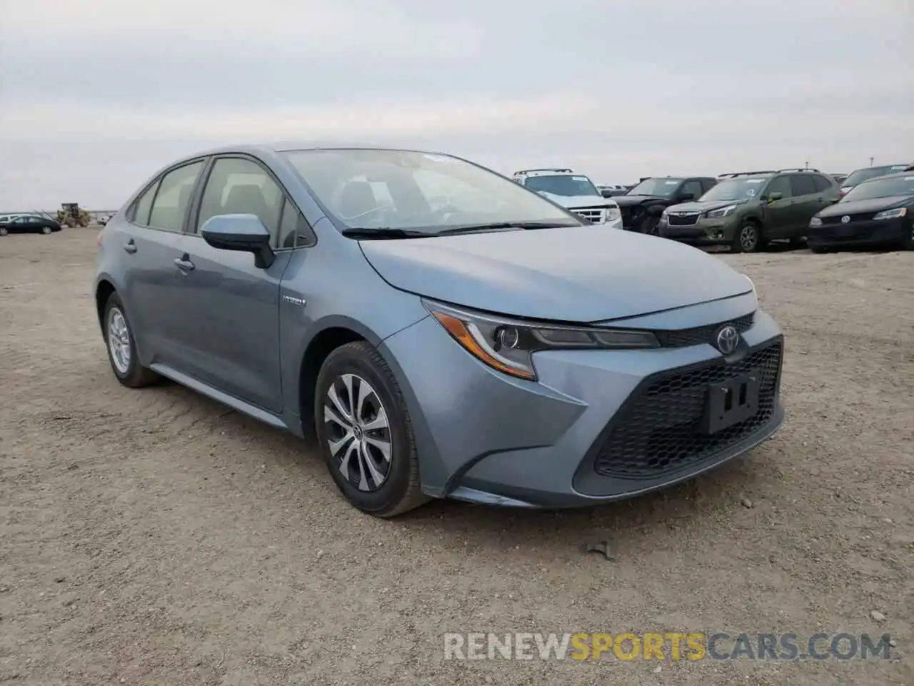 1 Photograph of a damaged car JTDEAMDE7MJ032105 TOYOTA COROLLA 2021