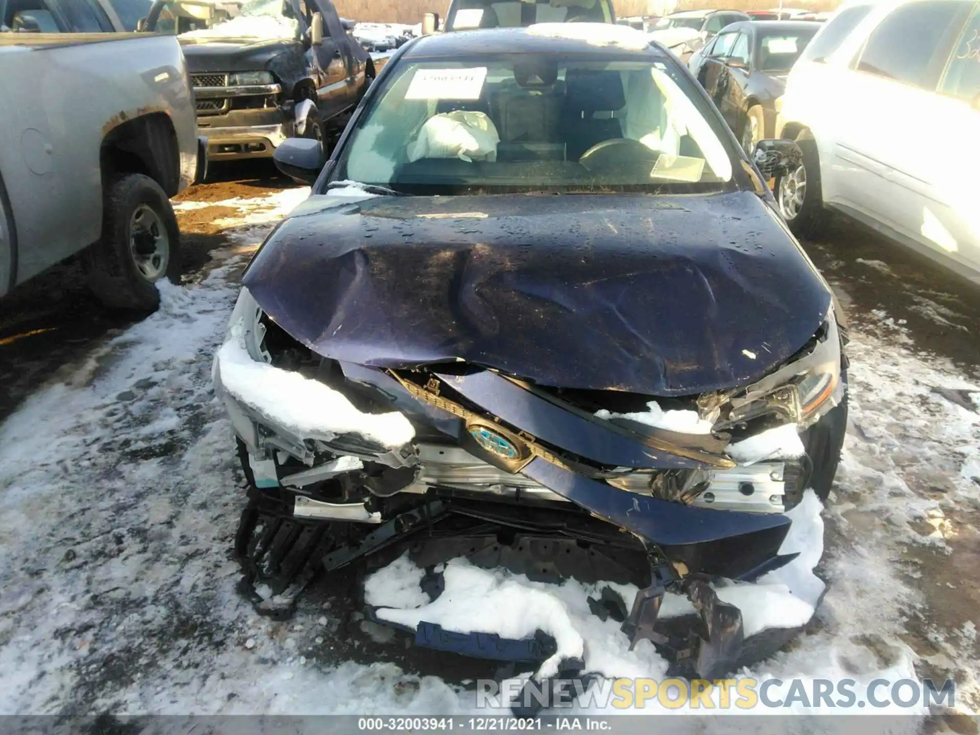 6 Photograph of a damaged car JTDEAMDE7MJ033173 TOYOTA COROLLA 2021