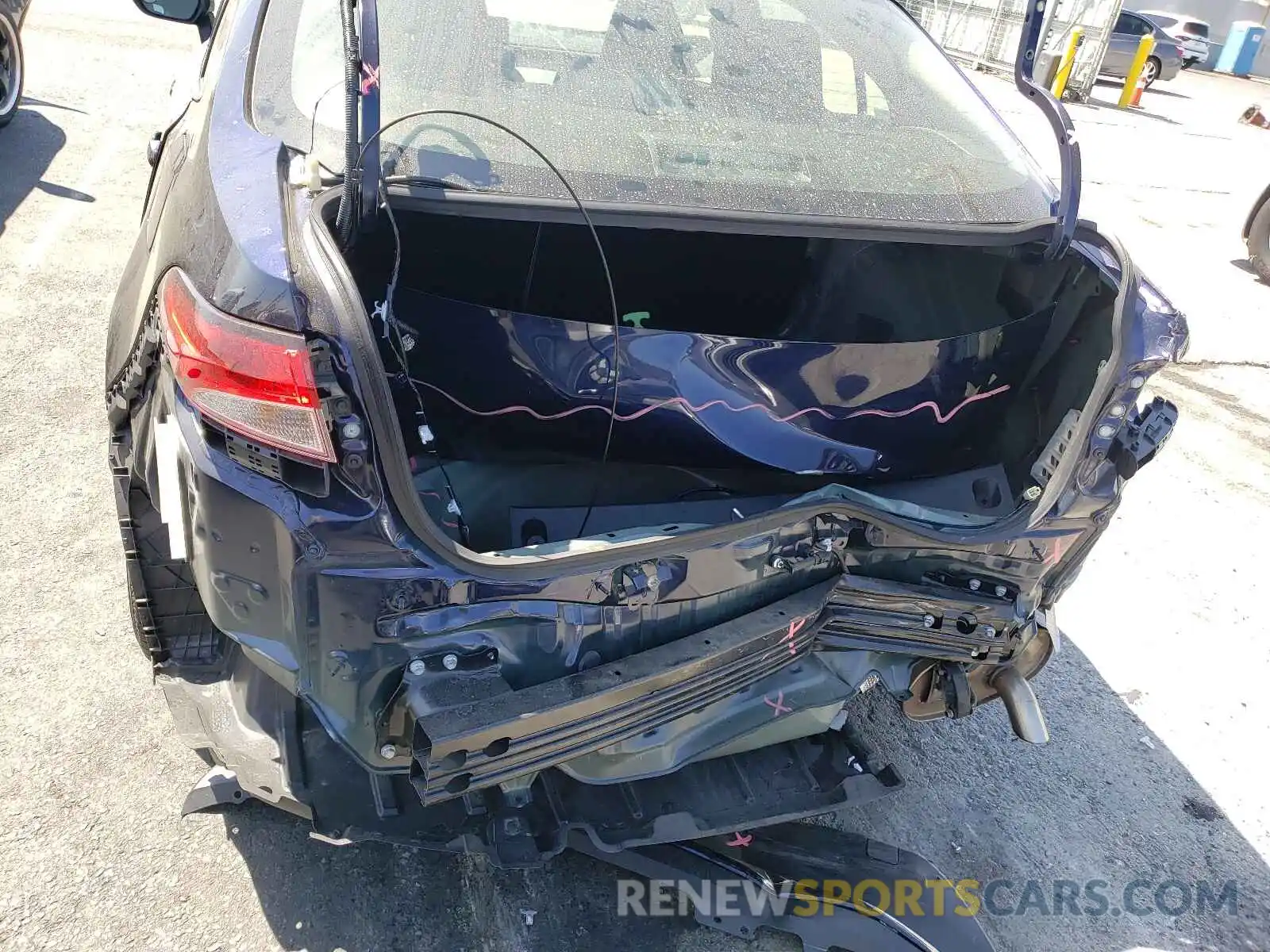 9 Photograph of a damaged car JTDEAMDE8MJ002840 TOYOTA COROLLA 2021