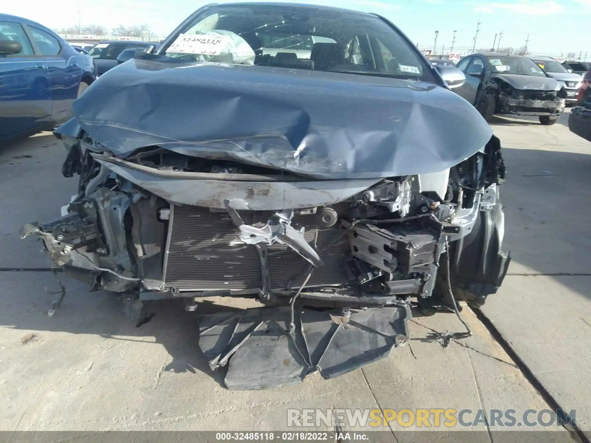 6 Photograph of a damaged car JTDEAMDE8MJ005091 TOYOTA COROLLA 2021