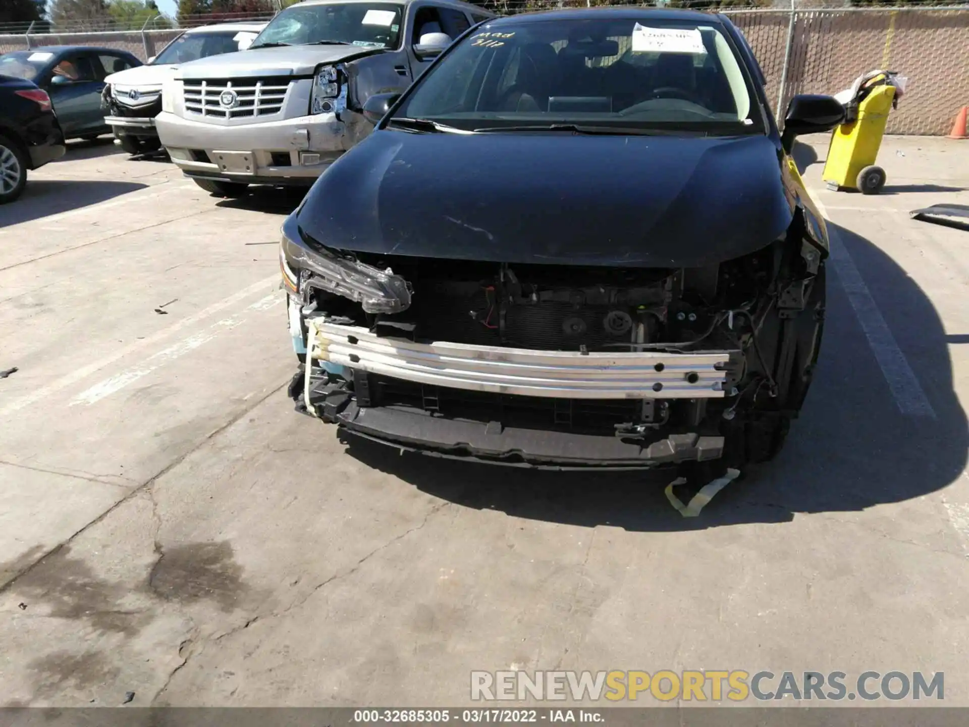 6 Photograph of a damaged car JTDEAMDE8MJ013630 TOYOTA COROLLA 2021