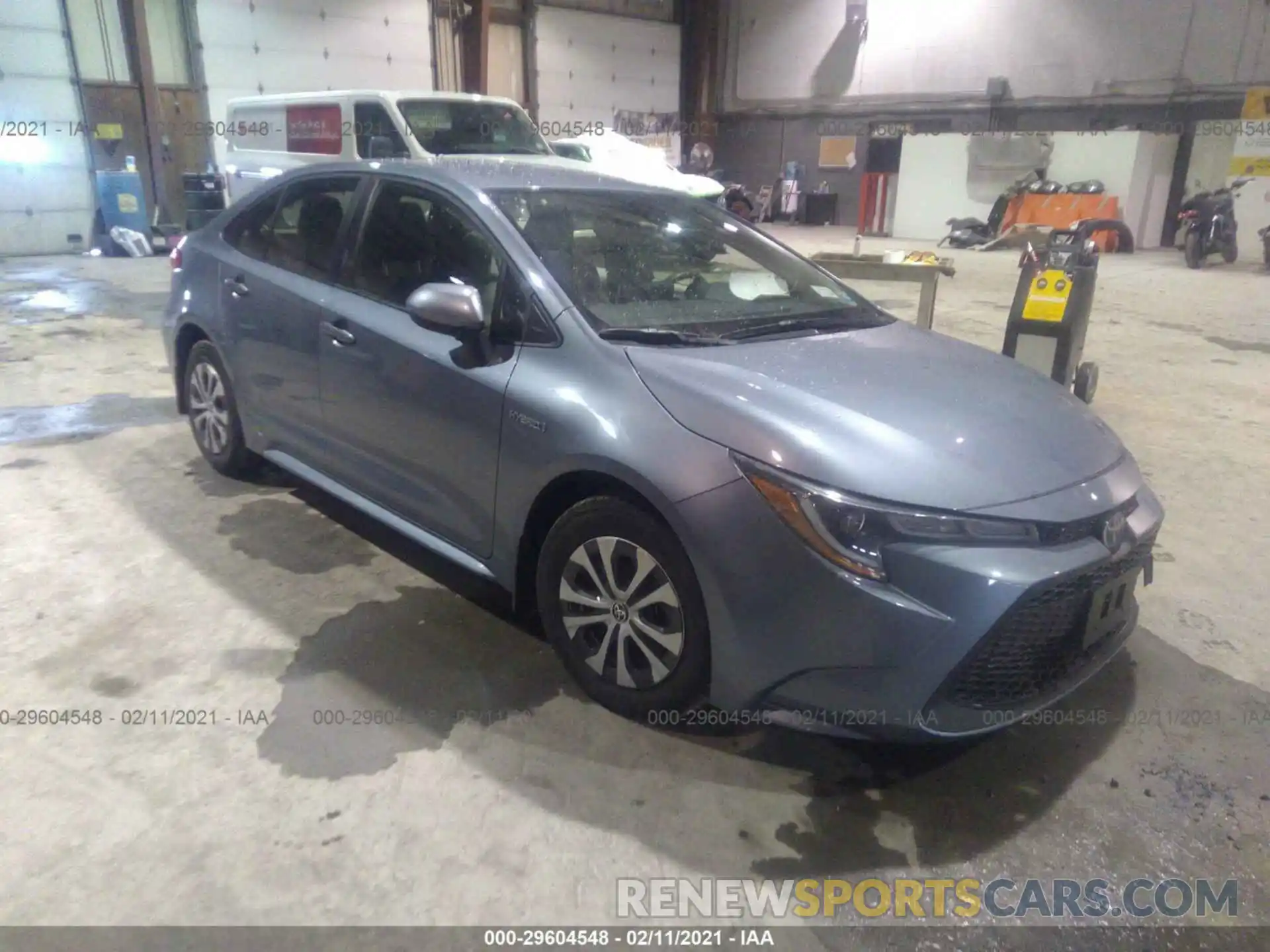 1 Photograph of a damaged car JTDEAMDE8MJ014440 TOYOTA COROLLA 2021