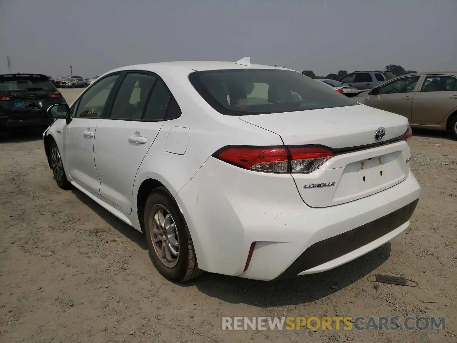 3 Photograph of a damaged car JTDEAMDE8MJ022988 TOYOTA COROLLA 2021