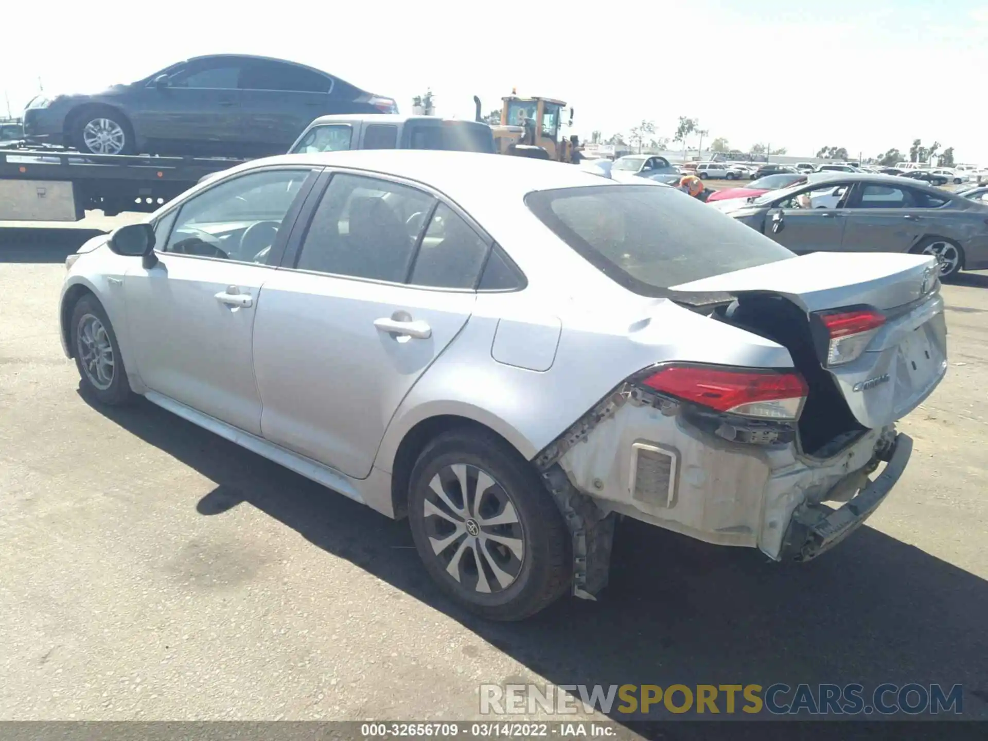 3 Photograph of a damaged car JTDEAMDE8MJ034171 TOYOTA COROLLA 2021