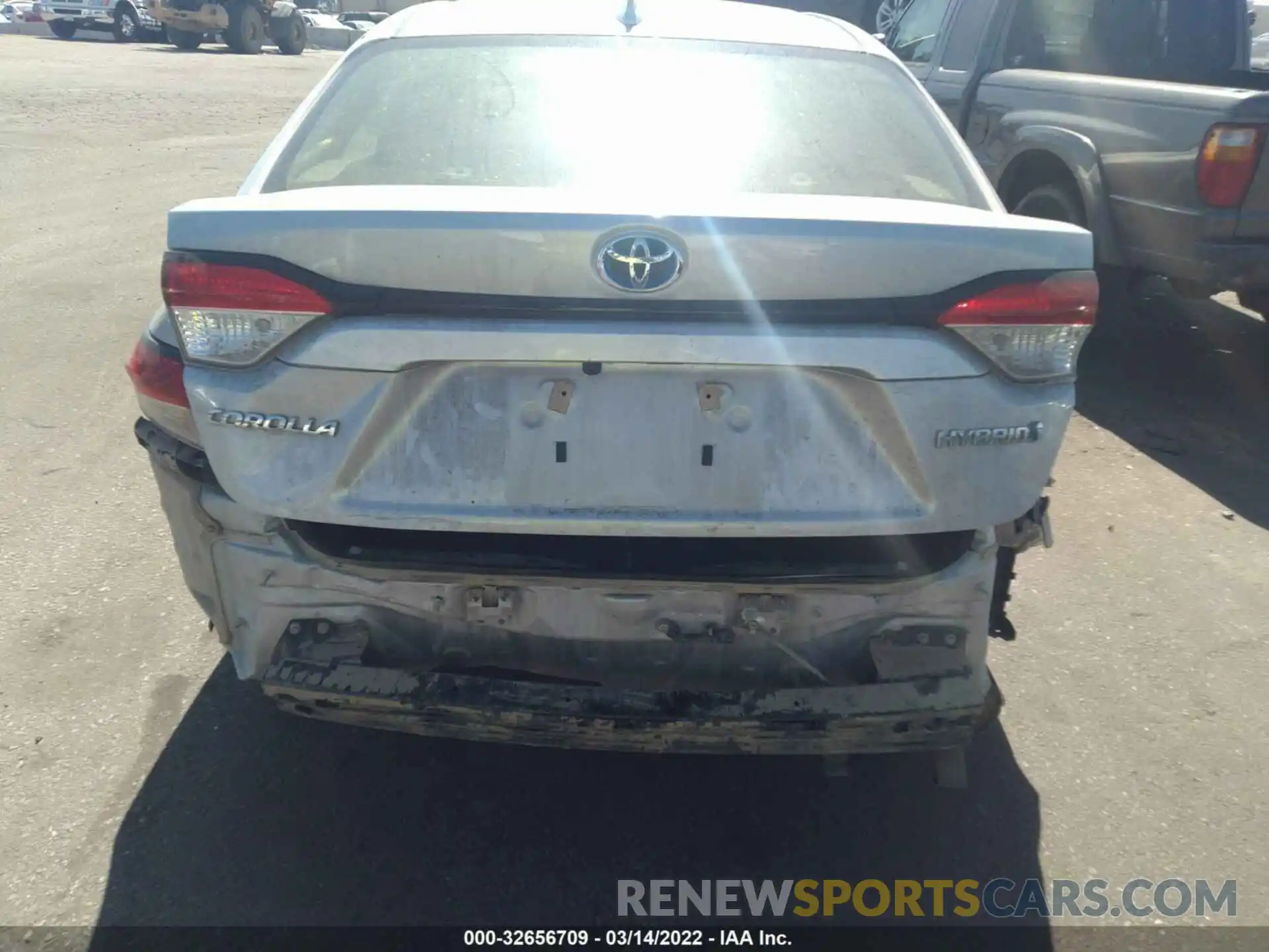 6 Photograph of a damaged car JTDEAMDE8MJ034171 TOYOTA COROLLA 2021