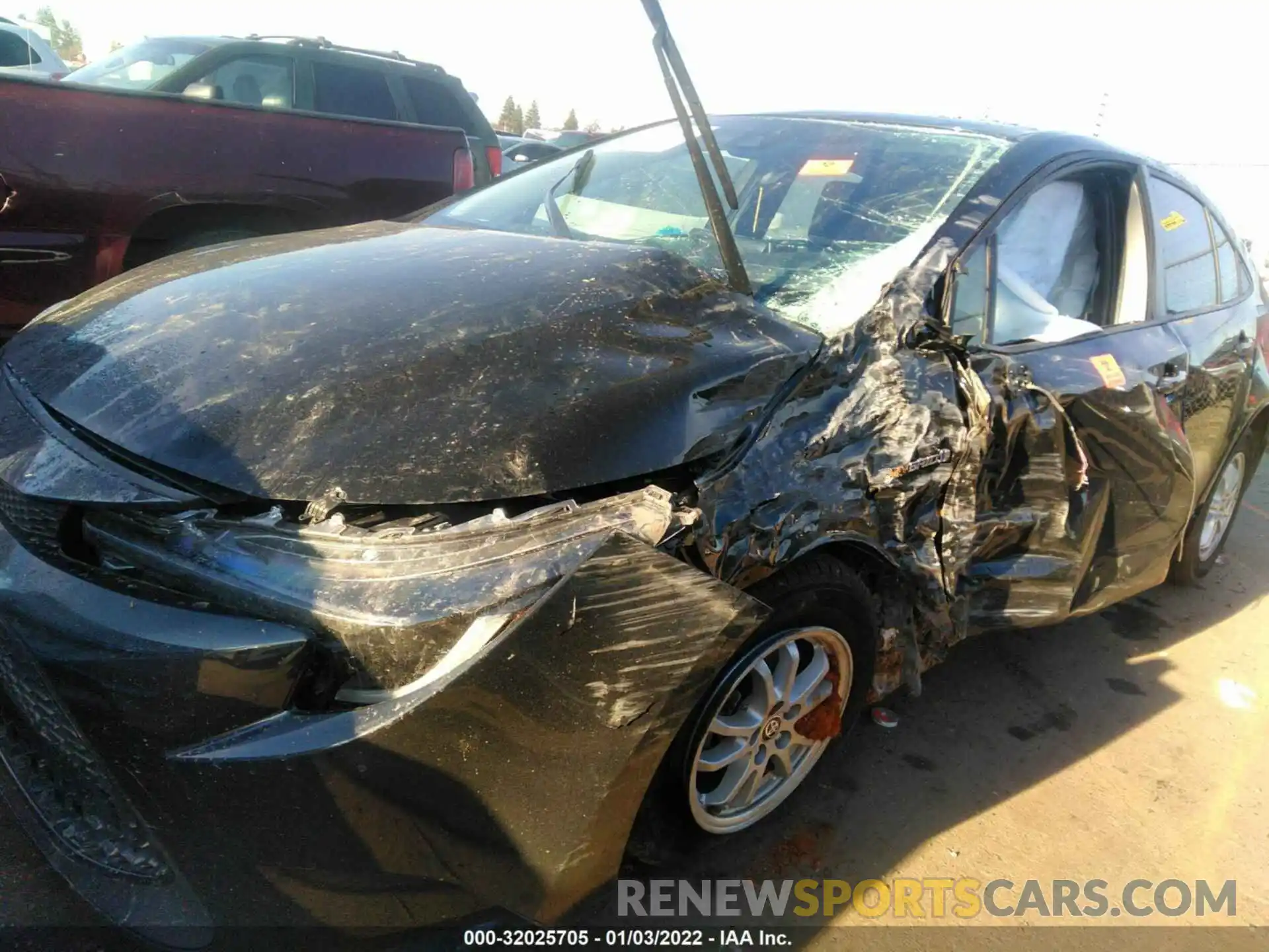 6 Photograph of a damaged car JTDEAMDE8MJ034820 TOYOTA COROLLA 2021