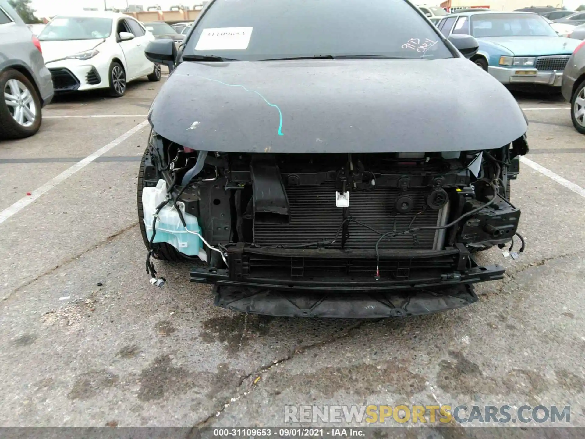 6 Photograph of a damaged car JTDEAMDE9MJ002071 TOYOTA COROLLA 2021