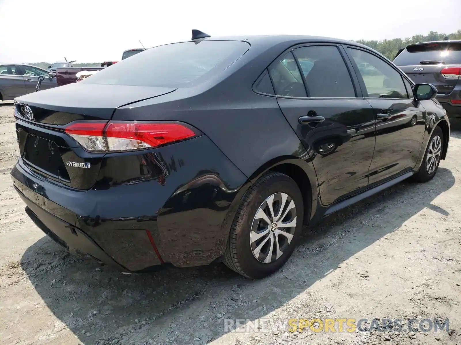 4 Photograph of a damaged car JTDEAMDE9MJ005682 TOYOTA COROLLA 2021