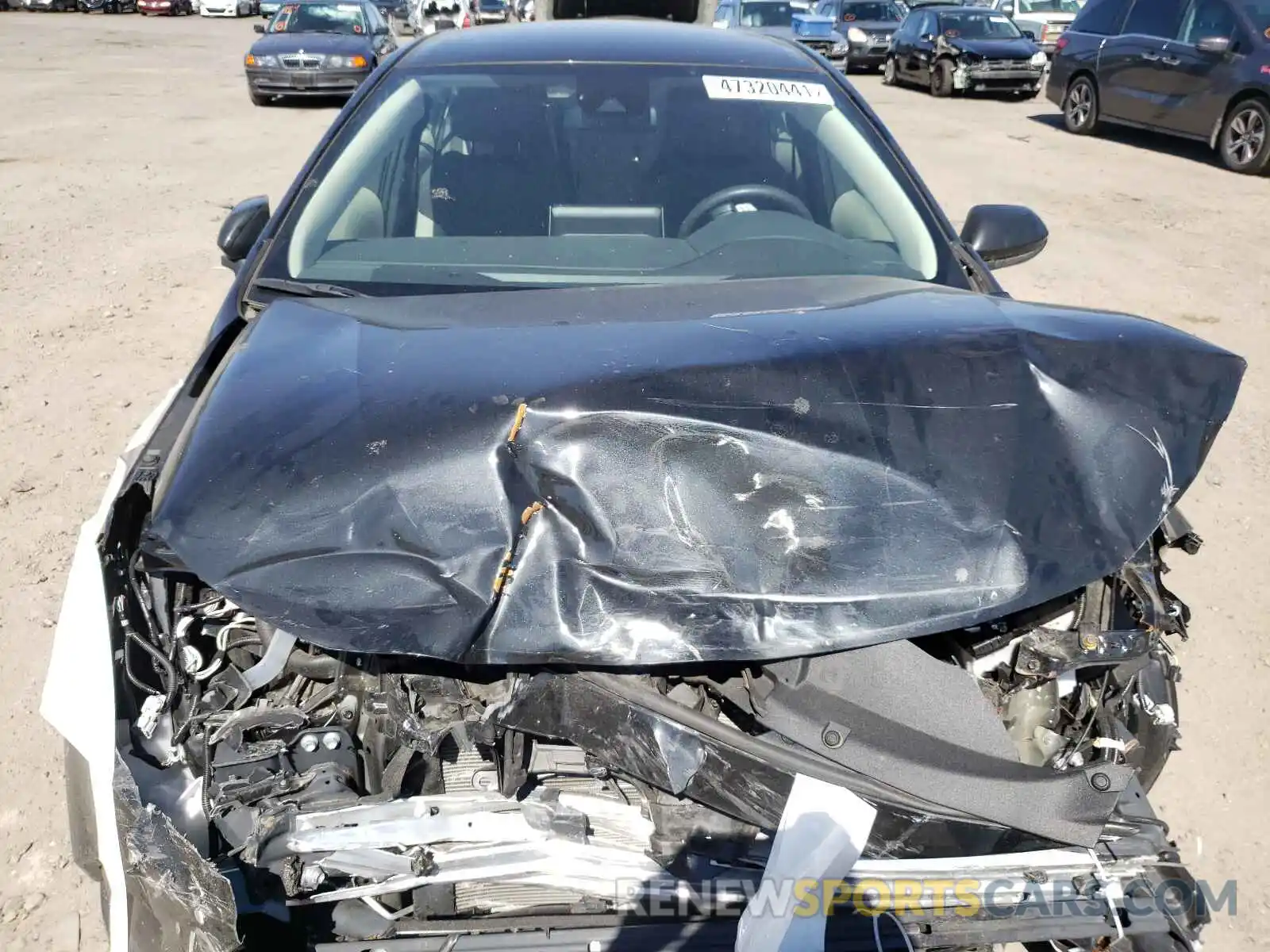 7 Photograph of a damaged car JTDEAMDE9MJ007450 TOYOTA COROLLA 2021