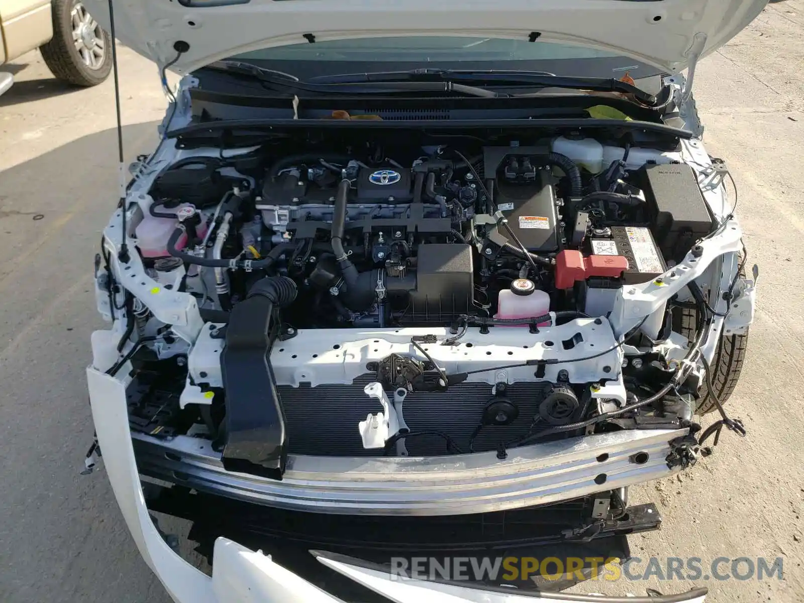 7 Photograph of a damaged car JTDEAMDE9MJ010431 TOYOTA COROLLA 2021