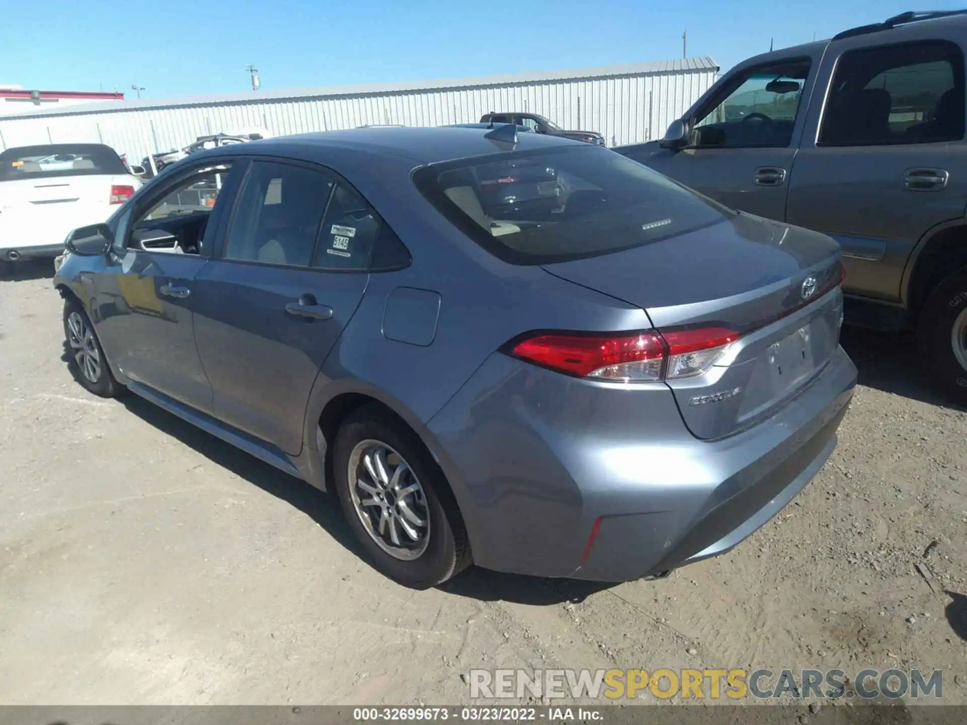 3 Photograph of a damaged car JTDEAMDE9MJ013541 TOYOTA COROLLA 2021