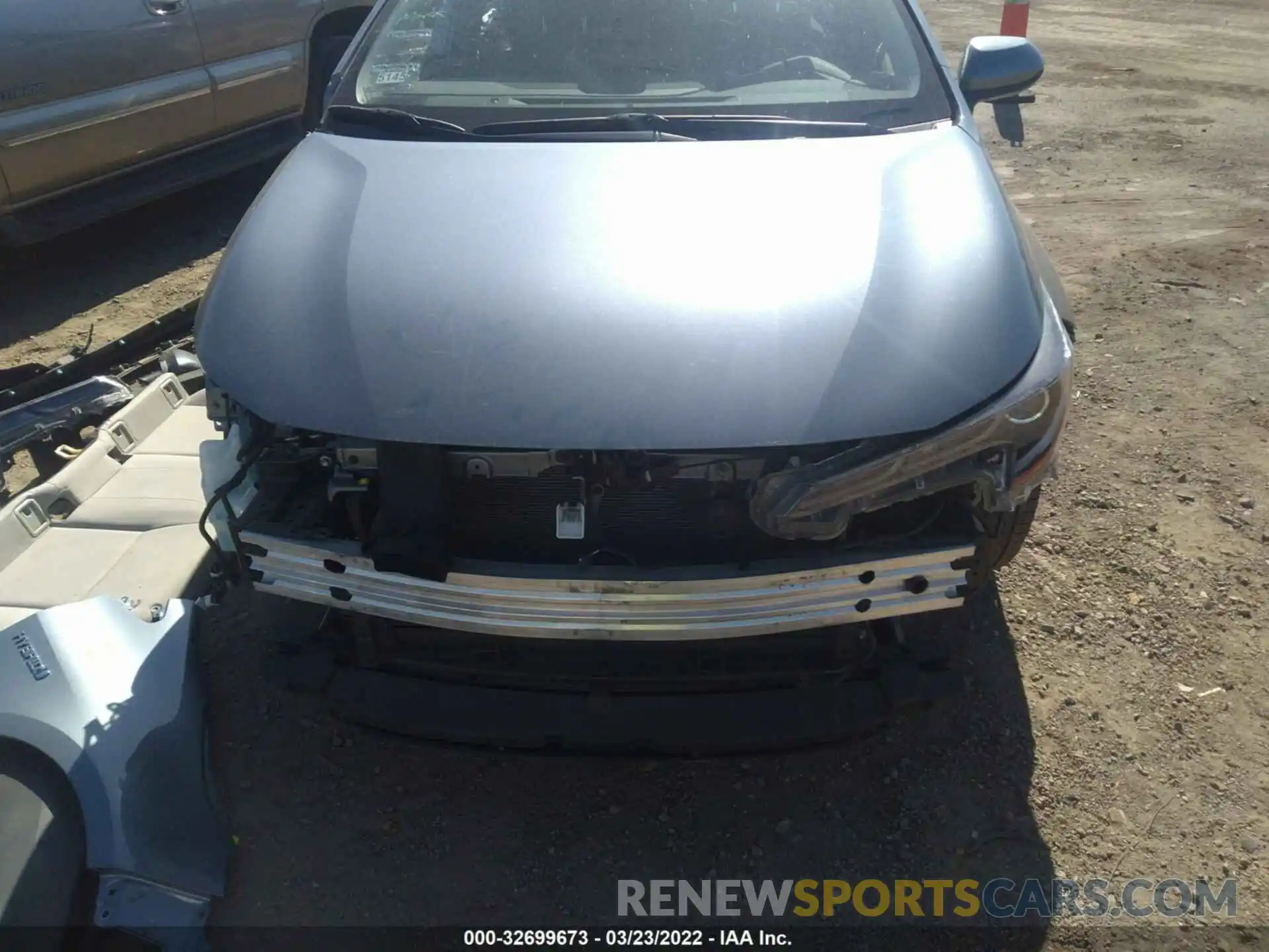 6 Photograph of a damaged car JTDEAMDE9MJ013541 TOYOTA COROLLA 2021