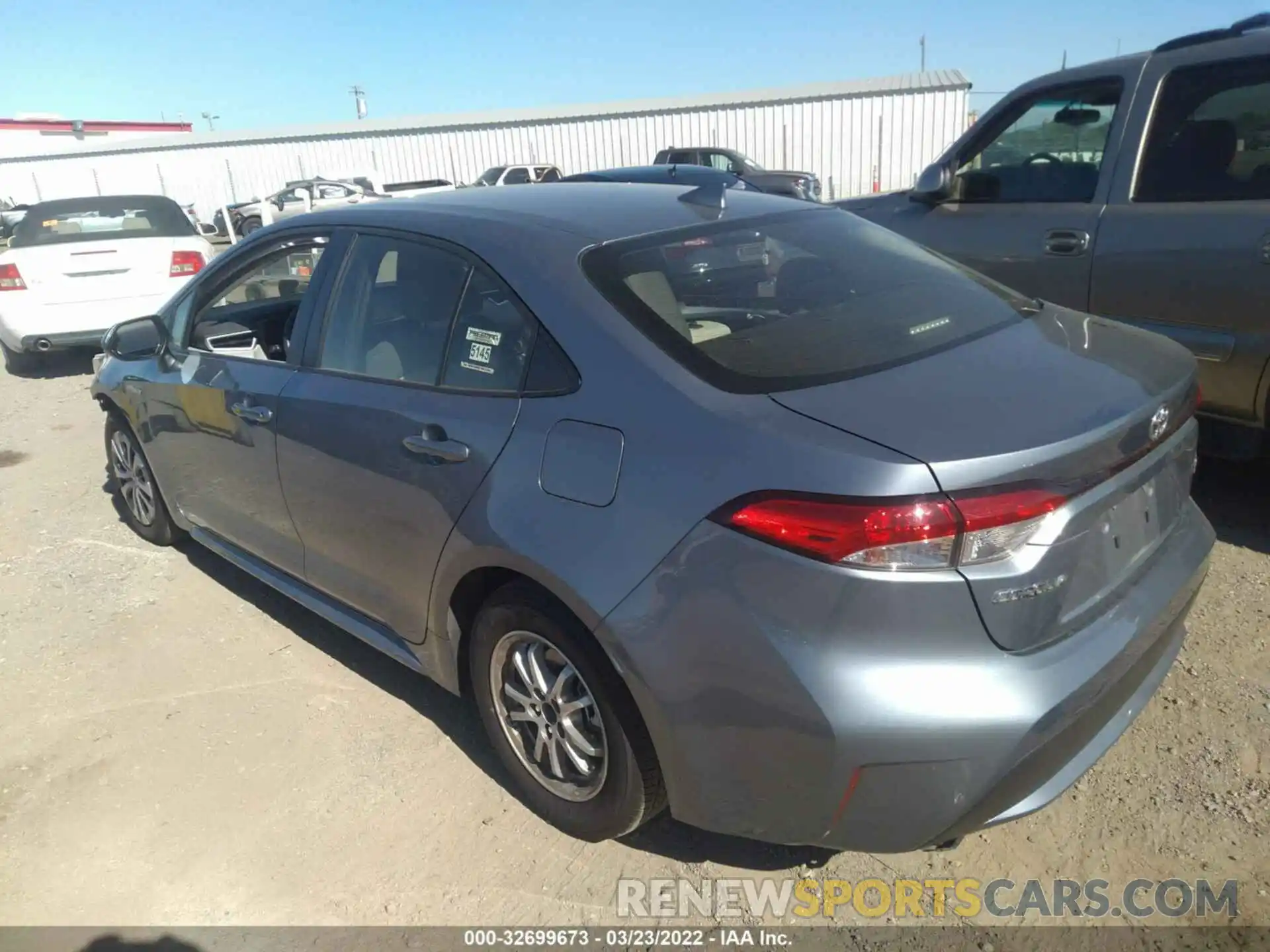 8 Photograph of a damaged car JTDEAMDE9MJ013541 TOYOTA COROLLA 2021