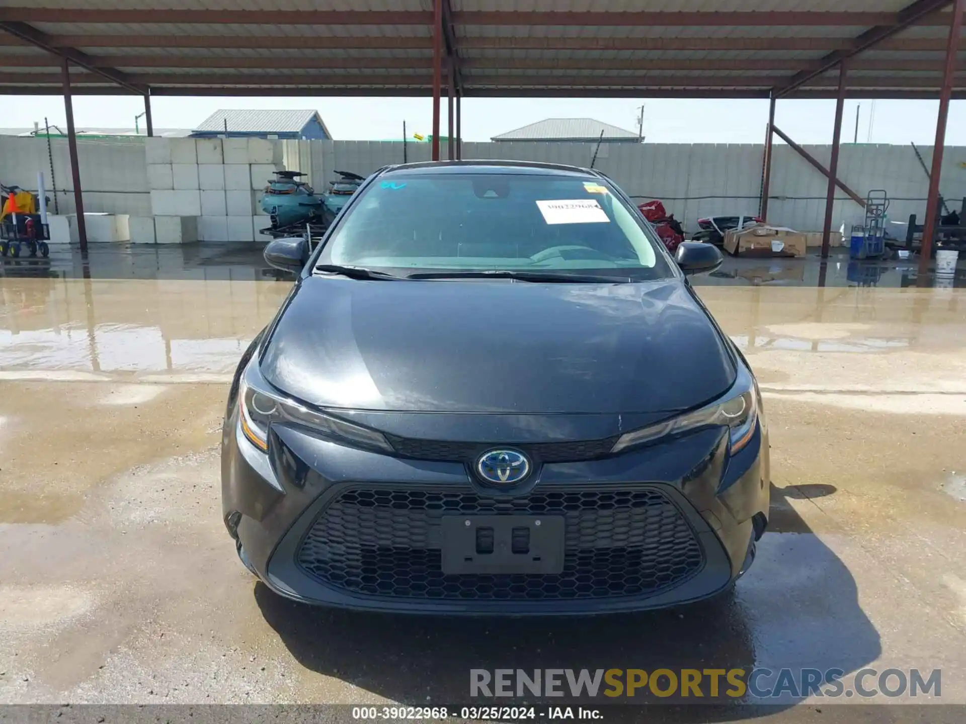 12 Photograph of a damaged car JTDEAMDE9MJ016391 TOYOTA COROLLA 2021