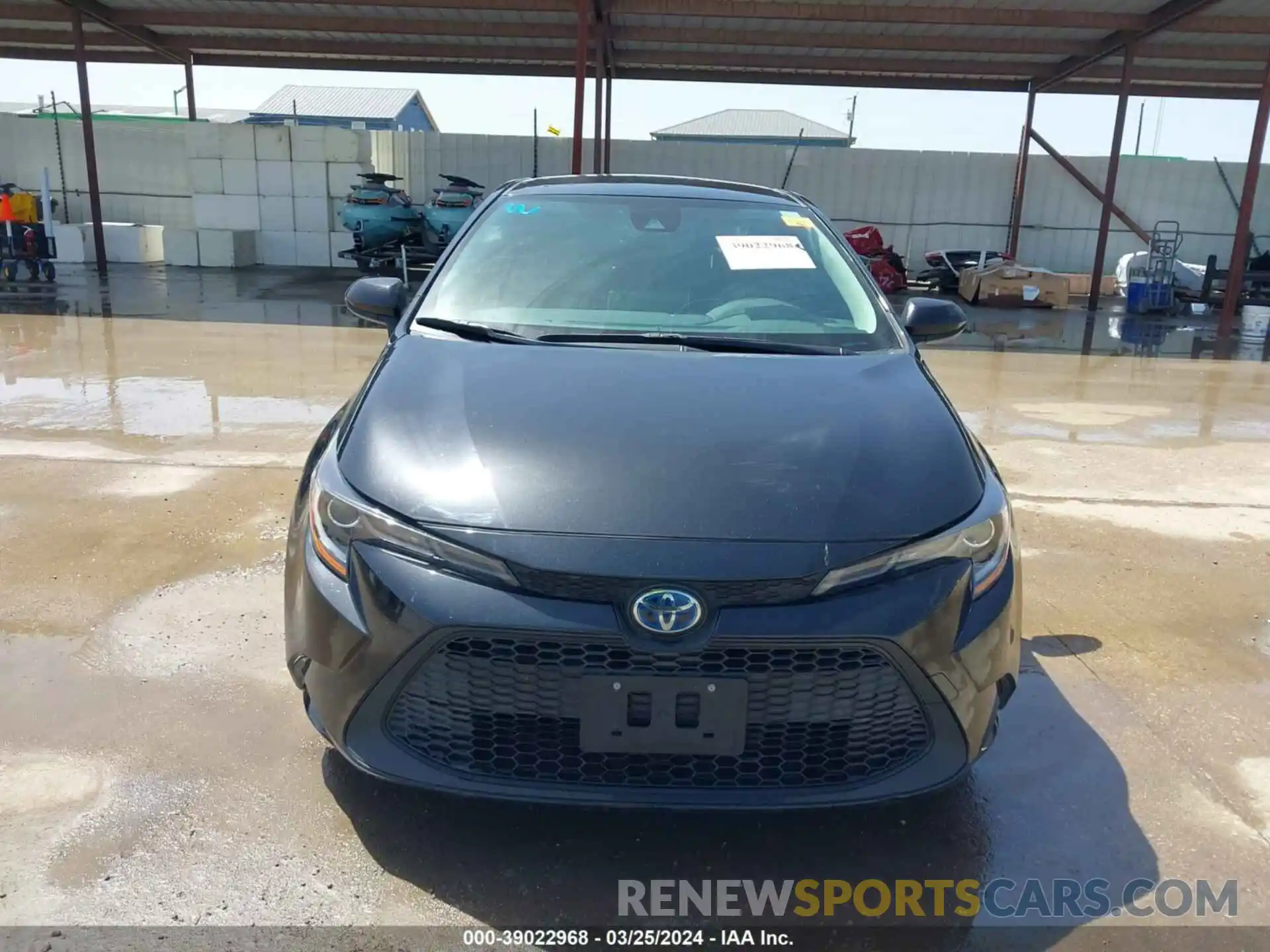 6 Photograph of a damaged car JTDEAMDE9MJ016391 TOYOTA COROLLA 2021