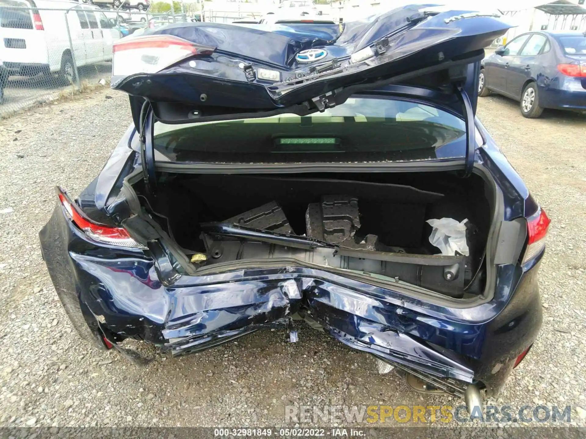 6 Photograph of a damaged car JTDEAMDE9MJ024099 TOYOTA COROLLA 2021