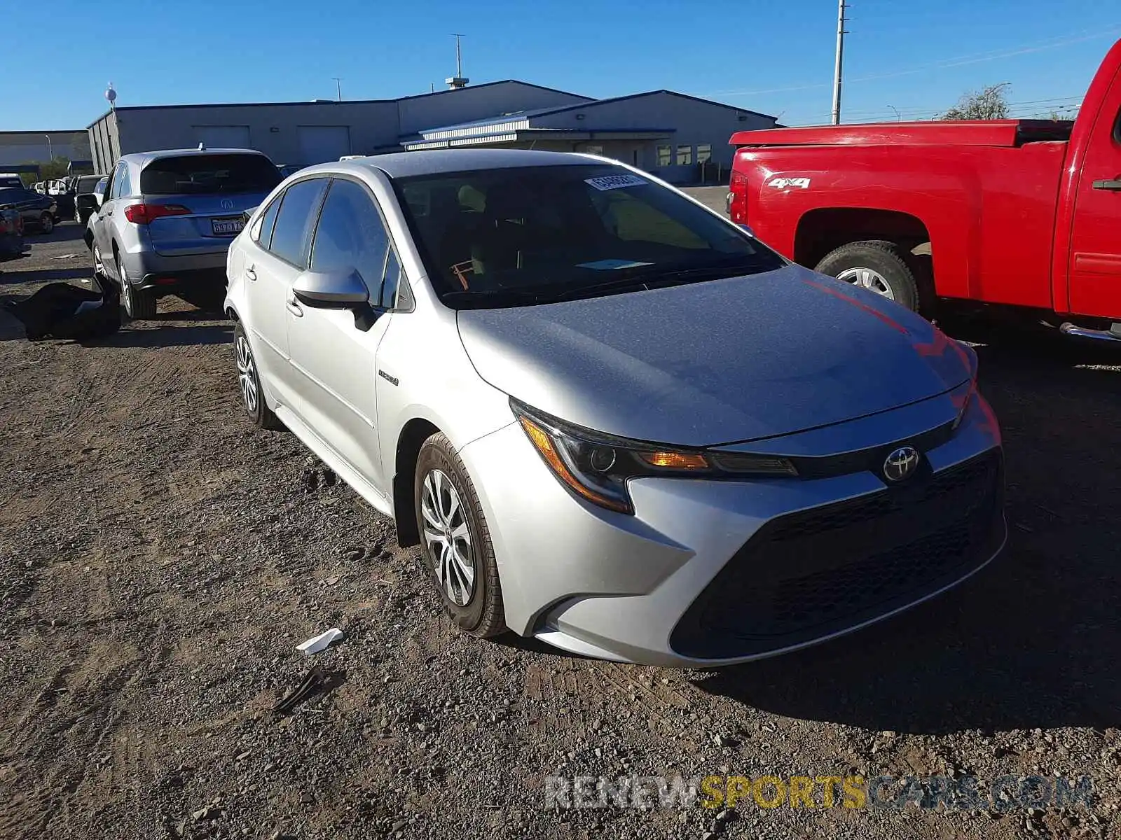 1 Photograph of a damaged car JTDEAMDEXMJ000359 TOYOTA COROLLA 2021