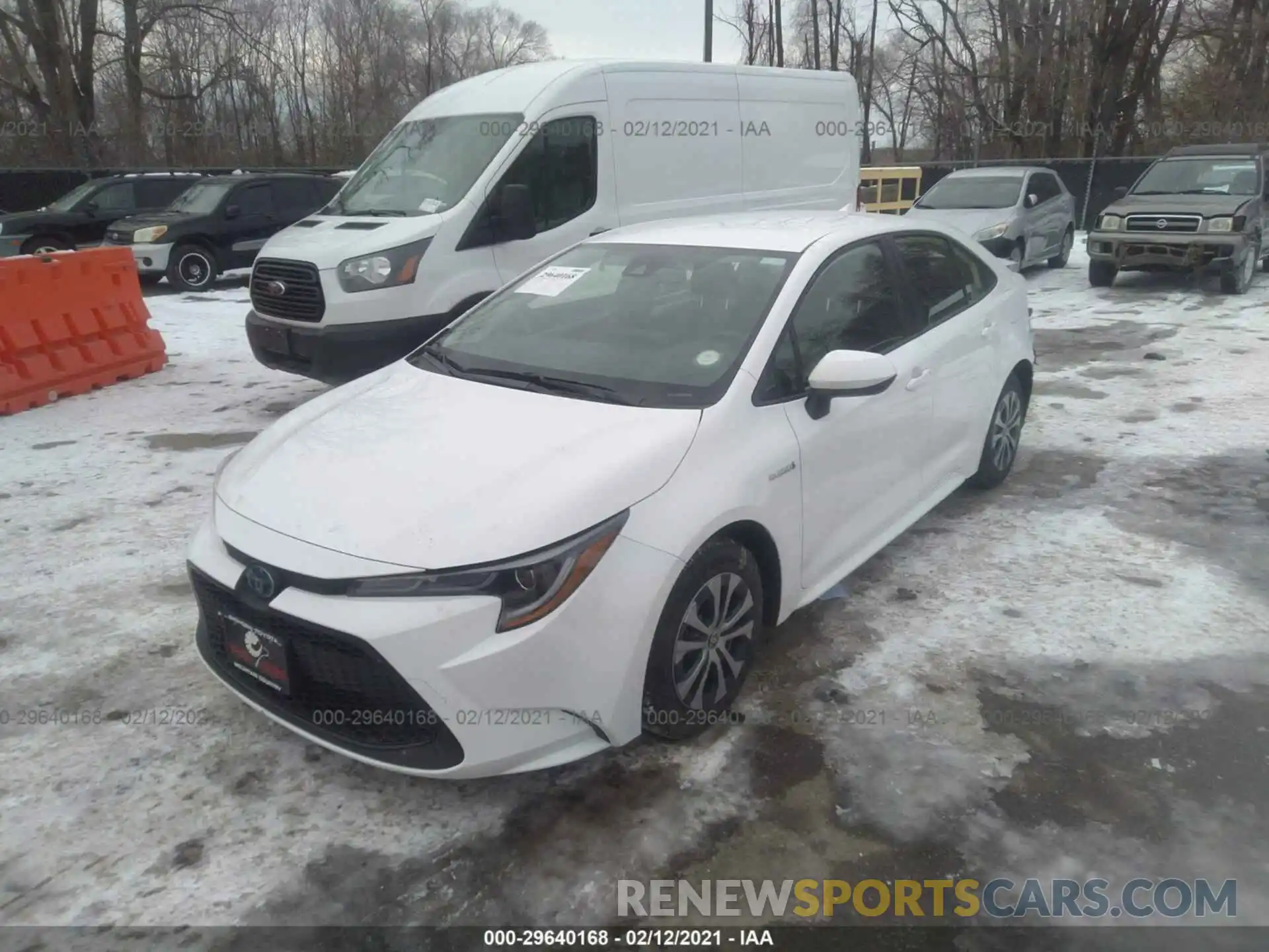 2 Photograph of a damaged car JTDEAMDEXMJ003732 TOYOTA COROLLA 2021