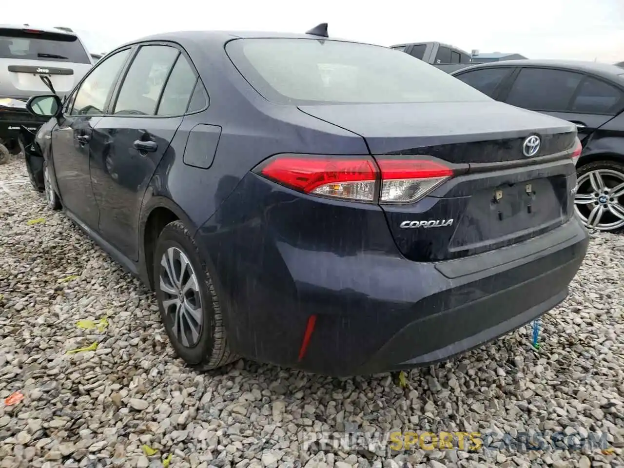 3 Photograph of a damaged car JTDEAMDEXMJ004573 TOYOTA COROLLA 2021