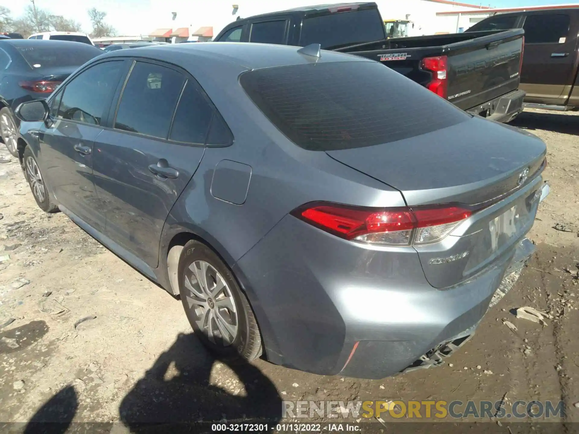 3 Photograph of a damaged car JTDEAMDEXMJ007196 TOYOTA COROLLA 2021