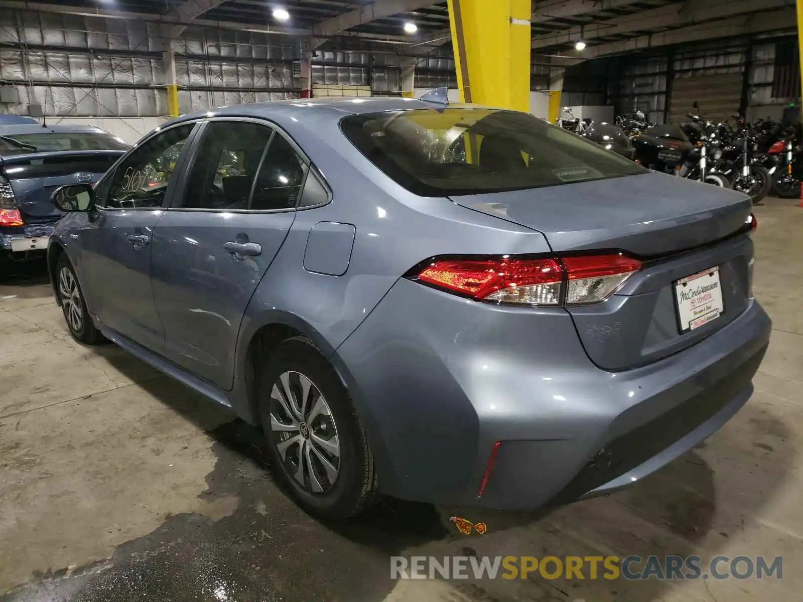 3 Photograph of a damaged car JTDEAMDEXMJ010969 TOYOTA COROLLA 2021