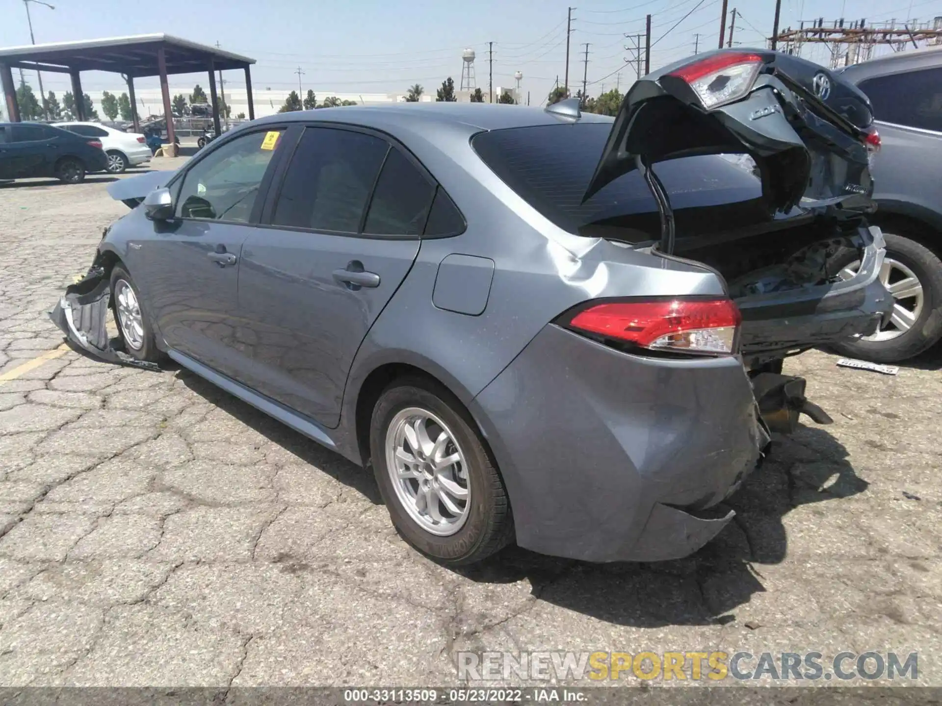 6 Photograph of a damaged car JTDEAMDEXMJ013693 TOYOTA COROLLA 2021