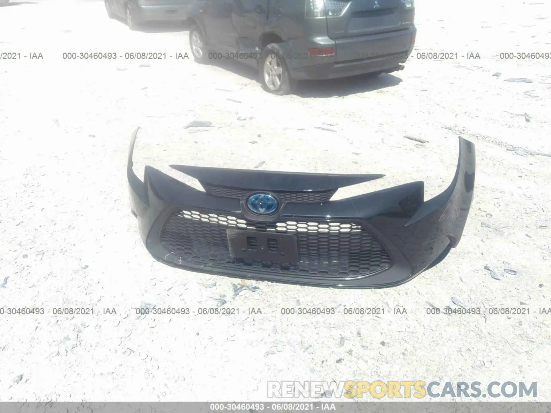 12 Фотография поврежденного автомобиля JTDEAMDEXMJ013757 TOYOTA COROLLA 2021