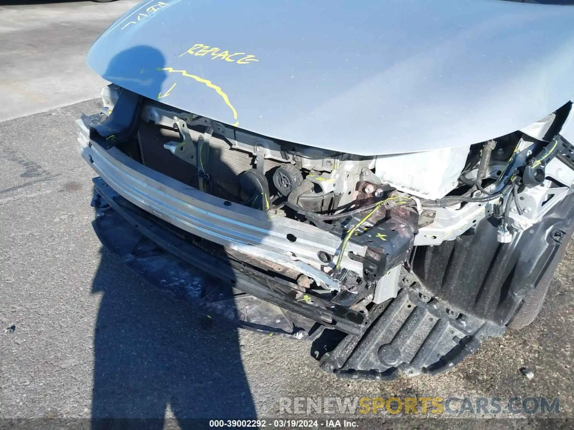 6 Photograph of a damaged car JTDEAMDEXMJ015041 TOYOTA COROLLA 2021