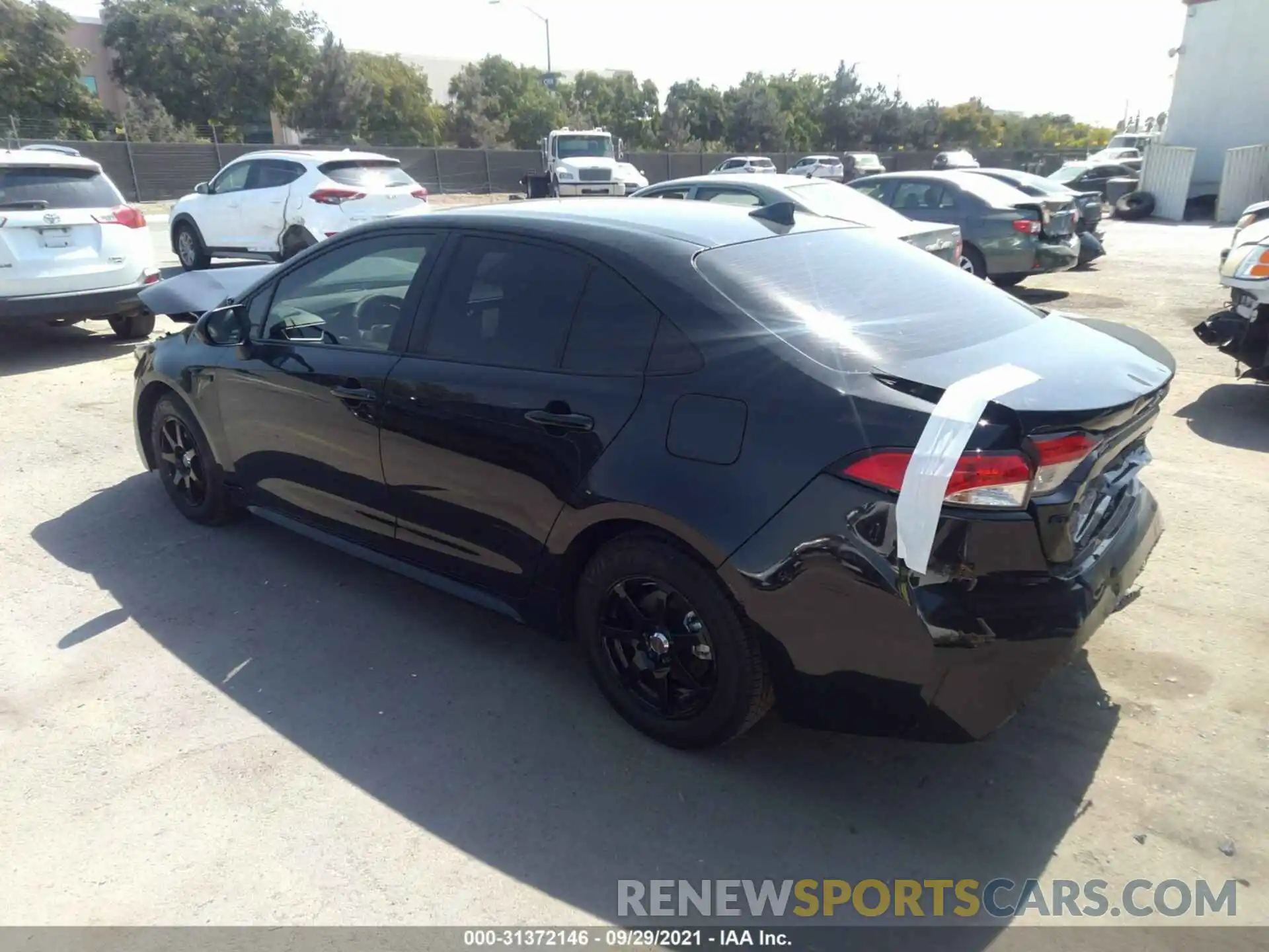 3 Photograph of a damaged car JTDEAMDEXMJ016769 TOYOTA COROLLA 2021