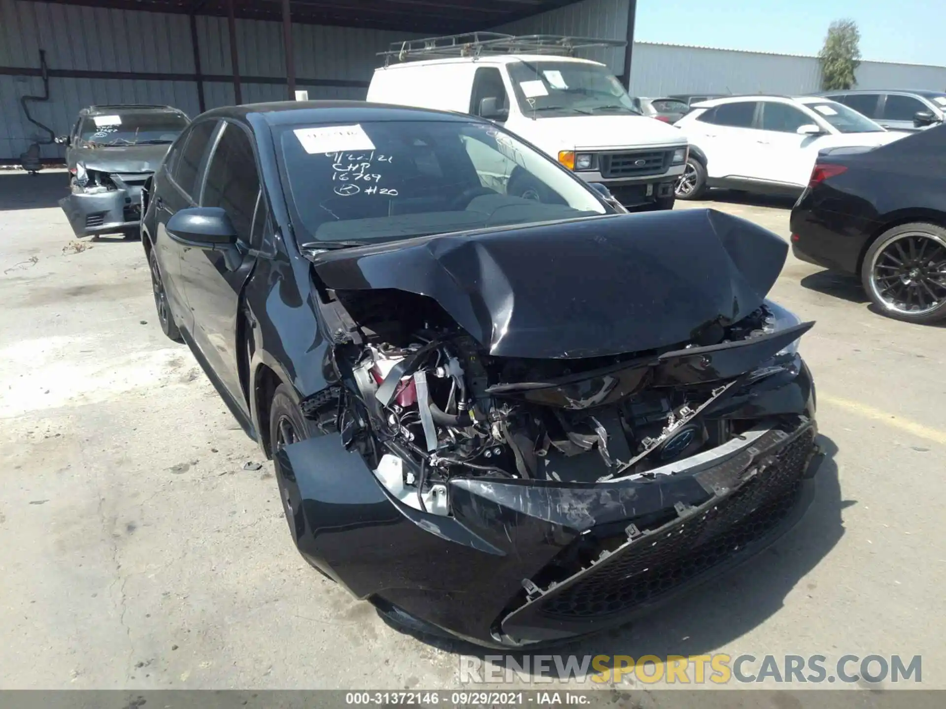 6 Photograph of a damaged car JTDEAMDEXMJ016769 TOYOTA COROLLA 2021