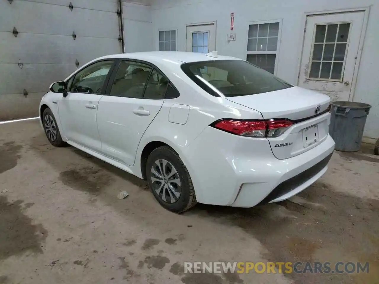 3 Photograph of a damaged car JTDEAMDEXMJ016819 TOYOTA COROLLA 2021