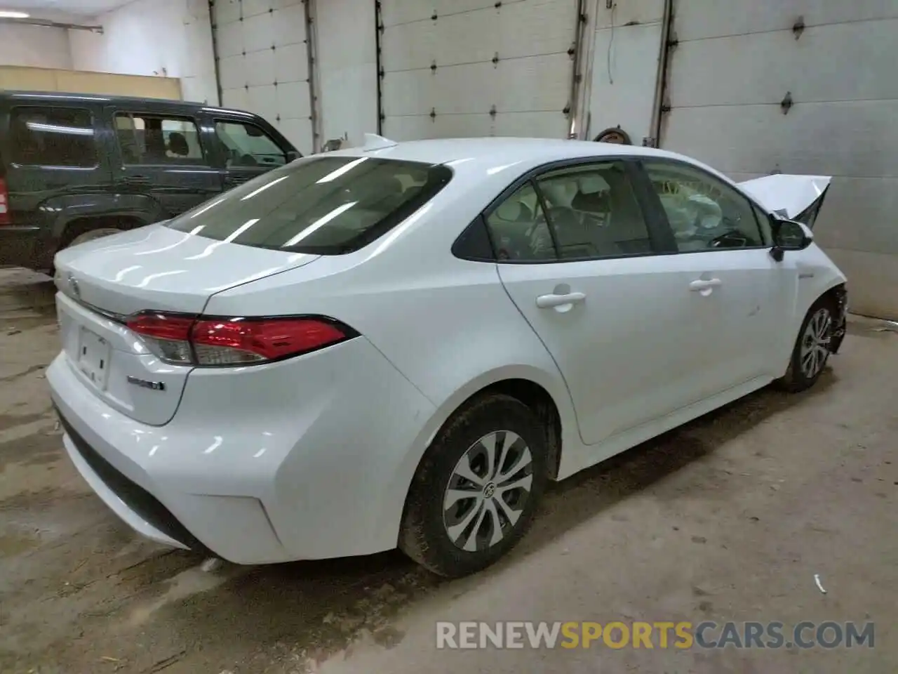 4 Photograph of a damaged car JTDEAMDEXMJ016819 TOYOTA COROLLA 2021