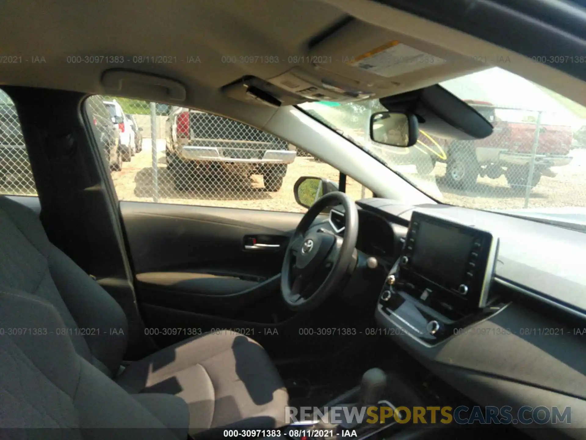 5 Photograph of a damaged car JTDEAMDEXMJ018621 TOYOTA COROLLA 2021