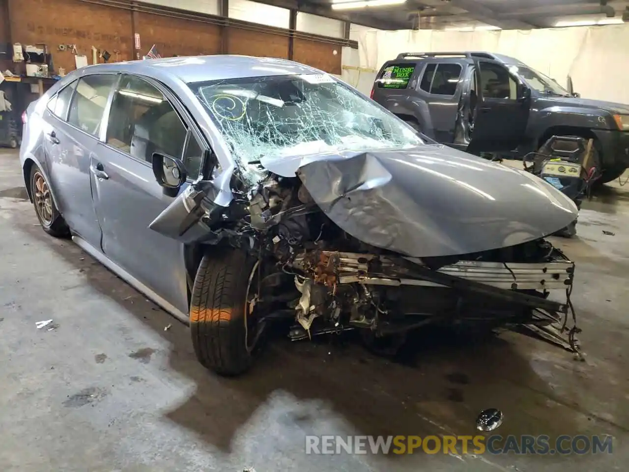 1 Photograph of a damaged car JTDEAMDEXMJ020031 TOYOTA COROLLA 2021