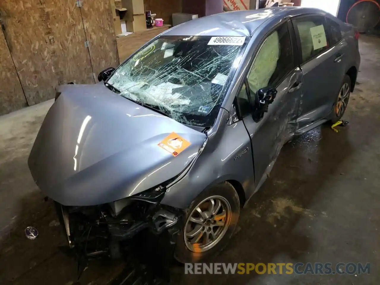 9 Photograph of a damaged car JTDEAMDEXMJ020031 TOYOTA COROLLA 2021