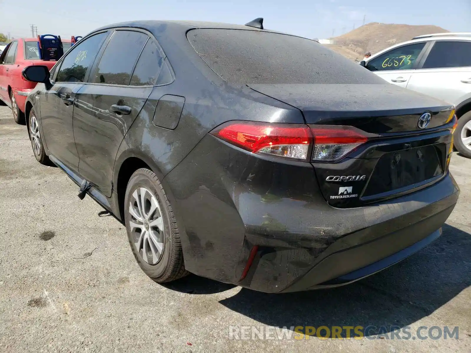 3 Photograph of a damaged car JTDEAMDEXMJ020451 TOYOTA COROLLA 2021